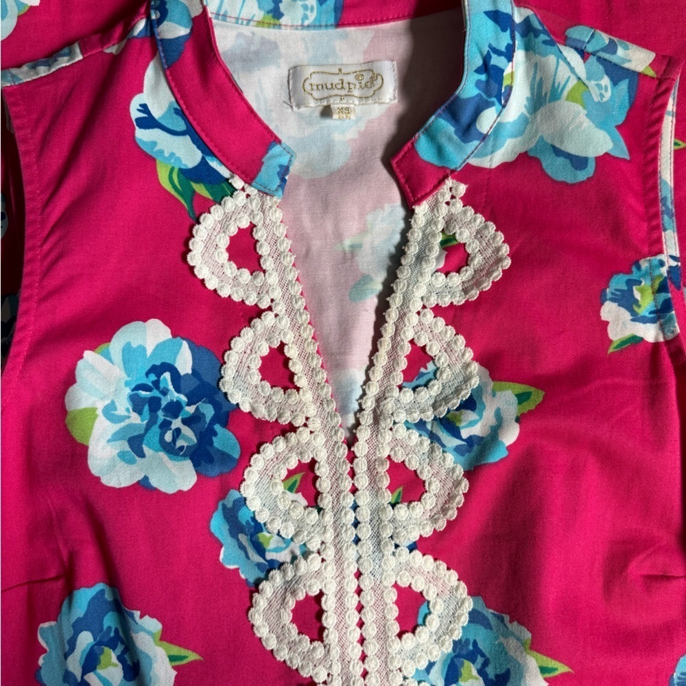 Women’s Mud Pie floral and lace shift dress, size XS - Picture 8 of 9